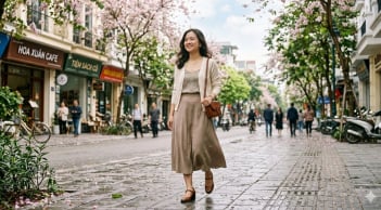 Xu hướng giày xuân 2026: Giày nâu vượt mặt giày trắng, mặc với quần hay váy đều thanh lịch