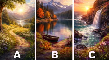 Quiz: Chọn một bức tranh phong cảnh bạn thích nhất: Hé lộ giai đoạn may mắn sắp đến với bạn
