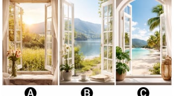 Quiz: Chọn một chiếc cửa sổ bạn thích nhất: Hé lộ giai đoạn mới sắp mở ra trong cuộc sống