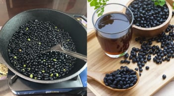 6 lý do nên uống nước đậu đen rang