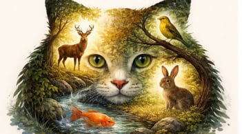 Quiz: Con vật bạn nhìn thấy đầu tiên trong bức tranh sẽ tiết lộ trực giác của bạn mạnh đến đâu