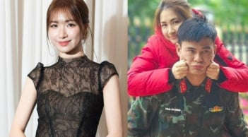 Hòa Minzy 'dở khóc dở cười' vì gặp chuyện này sau khi công khai chồng Đại úy