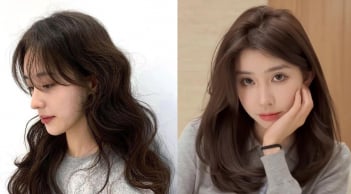 Những kiểu tóc uốn lơi ngang vai thanh lịch