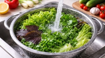 Ngâm rau sống bằng nước muối có thật sự sạch? Sự thật nhiều người vẫn hiểu sai