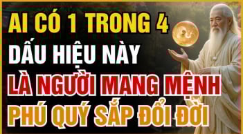 4 dấu hiệu trên mặt của người được Thần Phật che chở, biến hung thành cát