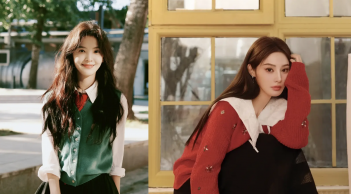 Chỉ cần áo dệt kim và chân váy: công thức mặc đẹp nhẹ nhàng mà cuốn hút mùa xuân