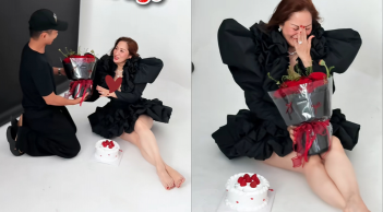 Khánh Thi bật khóc vì hành động đặc biệt của Phan Hiển