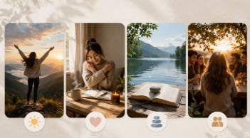 Quiz: Chọn 1 khung cảnh thích nhất để xem bạn là người hạnh phúc tự thân hay dễ lệ thuộc cảm xúc