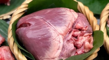 Bộ phận bổ dưỡng của lợn, chỉ có 0,5 kg/con, muốn ăn phải đi chợ sớm