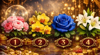 Quiz: Chọn một bông hoa bạn thích nhất, hé lộ vận mệnh tài lộc sắp tới của bạn