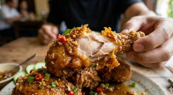 Cách làm gà chiên nước mắm giòn rụm – món ăn ai cũng mê, ăn là ghiền ngay từ lần đầu