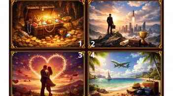 Quiz: Chọn 1 hình ảnh gây ấn tượng nhất: Bạn thường gặp may mắn ở phương diện nào?