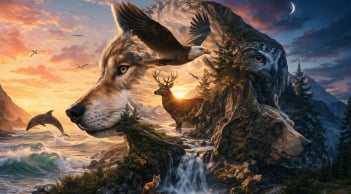 Quiz: Bạn nhìn thấy con gì đầu tiên? Bài trắc nghiệm hé lộ vận may tuần tới