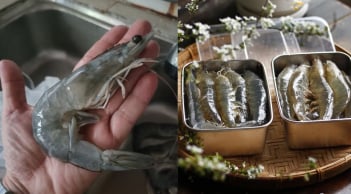 Mẹo bảo quản tôm bằng đường, để cả tháng vẫn tươi ngon, chắc thịt