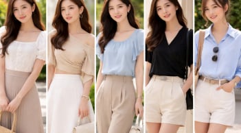 5 kiểu áo mùa Hè giúp che bắp tay khéo léo, mặc lên nhìn gọn gàng hơn hẳn