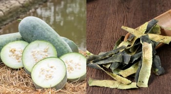 Vỏ bí đao (bí xanh) bị đem bỏ đi hóa ra lại là vị thuốc quý, mang lại 5 lợi ích đặc biệt