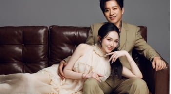 Bà xã Tuấn Hưng: 'Giờ không chỉ là vợ chồng, còn là bạn đồng tu'