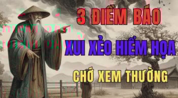 Những dấu hiệu cảnh báo điềm không may mắn: Có 1 cũng nên hóa giải