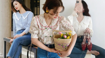 Sơ mi cổ Peter Pan: Item “trẻ hóa” phong cách được yêu thích trở lại