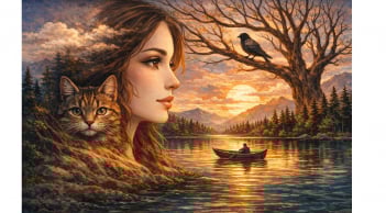 Quiz: Bạn nhìn thấy điều gì trước tiên? Câu trả lời tiết lộ bạn là người nhạy cảm hay tỉnh táo