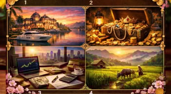 Quiz: Chọn 1 hình bạn thích nhất để xem vận giàu nghèo của bạn trong tháng 3 âm lịch