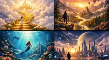 Quiz: Chọn 1 hình ảnh bạn thấy cuốn hút nhất để xem điều gì đang chờ bạn phía trước?