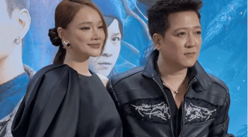 Vợ chồng Trường Giang - Nhã Phương tay trong tay tại sự kiện, nhan sắc của cô khiến ai cũng bất ngờ.