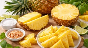 Dứa chín vàng hấp dẫn nhưng nhiều người sợ rát lưỡi: Mách bạn mẹo ăn chuẩn vừa ngon vừa an toàn