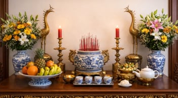 Ban thờ gia đình đủ 5 thứ này: Giữ lộc – giữ phúc – giữ bình an cho cả nhà