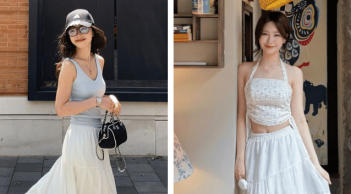 Váy thô trắng – lựa chọn tối giản nhưng đủ sức nâng tầm phong cách mùa hè