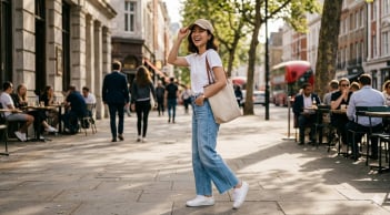 Quần jeans ống rộng: 4 công thức phối đồ “mặc là đẹp” cho mùa hè