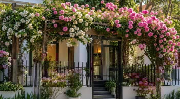  Muốn trồng giàn hoa trước nhà cần biết 6 điều này kẻo hối hận