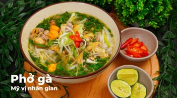 Cách nấu phở gà ngon tại nhà