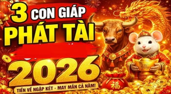 3 con giáp Vượt chông gai để Lội Ngược Dòng giàu to tháng 4 Âm