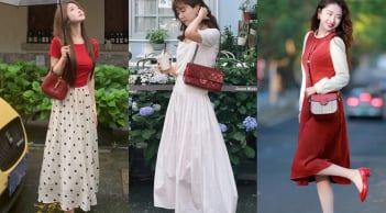 Giày ballet đỏ: điểm nhấn nhỏ nhưng đủ làm thay đổi cả outfit