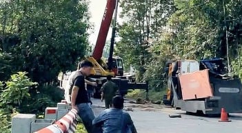 Lật xe trên đèo Violắc, 2 người tử vong thương tâm: Nguyên nhân ban đầu