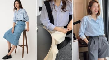 Làm mới áo sơ mi kẻ sọc: Không cần mua mới vẫn mặc đẹp mỗi ngày