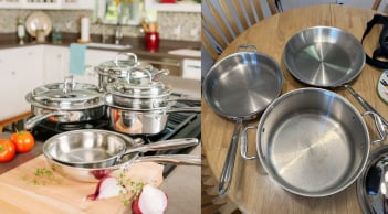 Nhà đang nấu ăn bằng nồi, chảo inox, chú ý ngay 5 điều này