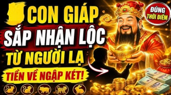 3 con giáp nhận Lộc từ người lạ, số 1 ra cửa được nâng đỡ