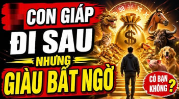 3 con giáp Thắng Đời 1-0, cầu gì Trời cũng rót cho