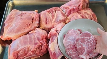 2 bộ phận quý nhất của con lợn, mỗi con chỉ có 1kg