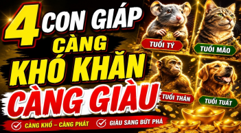 7 ngày tới, 4 con giáp thăng tiến mạnh, làm ăn vào cầu