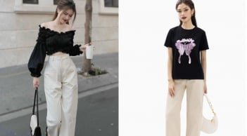 Chiếc áo đen cơ bản nhưng lại là món đồ giúp nàng công sở mặc đẹp suốt tuần
