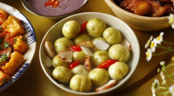 Mẹo muối cà pháo trắng đẹp, giòn tan, để lâu không nổi váng