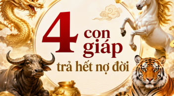 Trả hết nợ đời, 4 tuổi Tiền - Tài - Danh phất lên rực rỡ