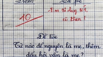 Một từ có nghĩa là “mẹ”, thêm dấu hỏi vẫn là “mẹ”: Nhiều người đoán sai