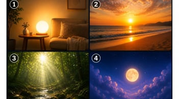 Quiz: Chọn 1 ánh sáng khiến bạn dễ chịu nhất để xem bạn giàu trải nghiệm thực tế hay mộng mơ