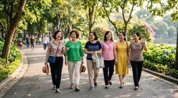 Phụ nữ sau tuổi 45 thường buông bỏ điều này để sống an yên hơn mỗi ngày