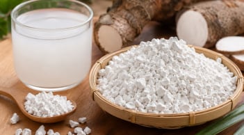 Mách mẹo phân biệt bột sắn dây nguyên chất