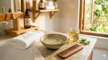 Lấy nha đam ủ tóc theo cách này: Tóc cháy nắng mùa hè cũng mềm như hấp salon